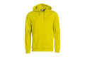 clique basic hoody huppari 021031 11 basichoody visibilityyellow front