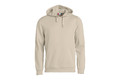 clique basic hoody huppari 021031 815 basichoody lightkhaki front