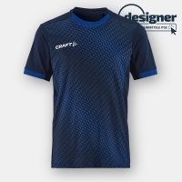 Craft Evolve 2.0 Graphic Jersey lasten ja nuorten pelipaita jalkapalloon salibandyyn ja futsaliin